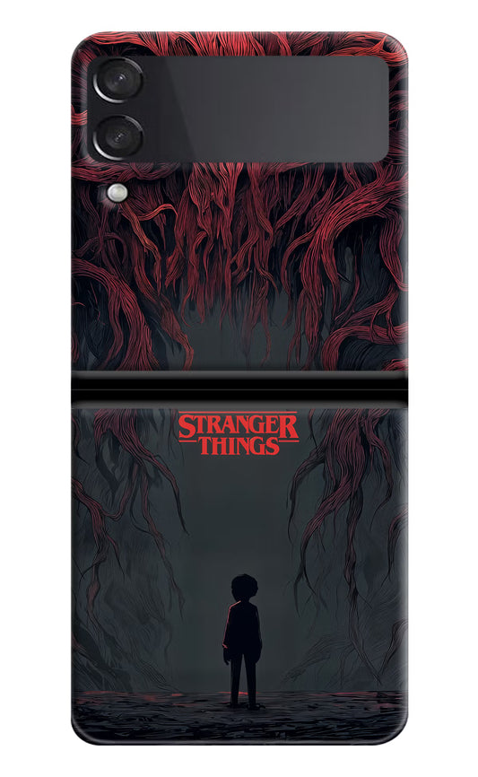 Ordinary Things Dark Side Samsung Galaxy Z Flip3 Hard Case Back Cover by Casekaro
