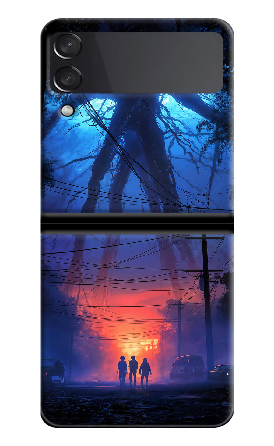Ordinary Things Shadow Samsung Galaxy Z Flip3 Back Cover, Hard case