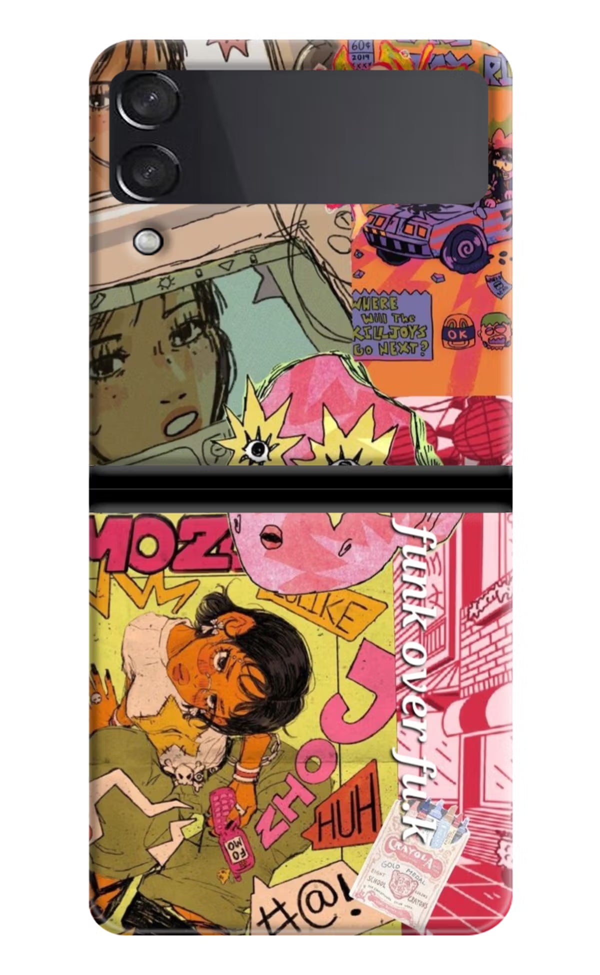 Funkover Samsung Galaxy Z Flip3 Back Cover
