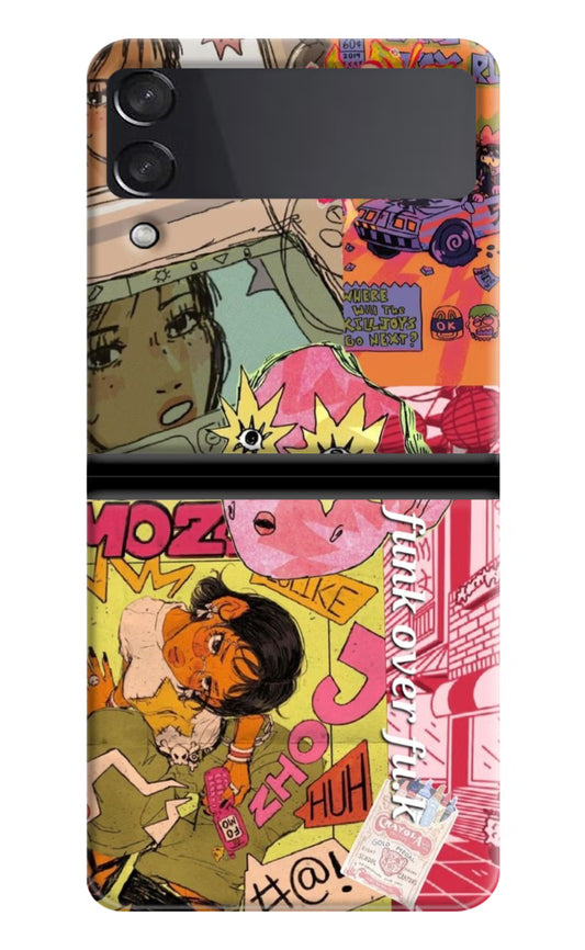 Funkover Samsung Galaxy Z Flip3 Back Cover