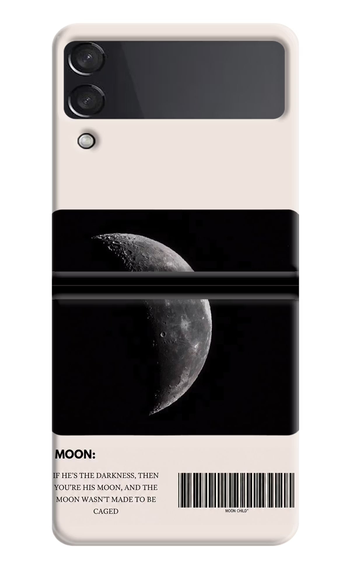 Moon Phase Samsung Galaxy Z Flip3 Back Cover
