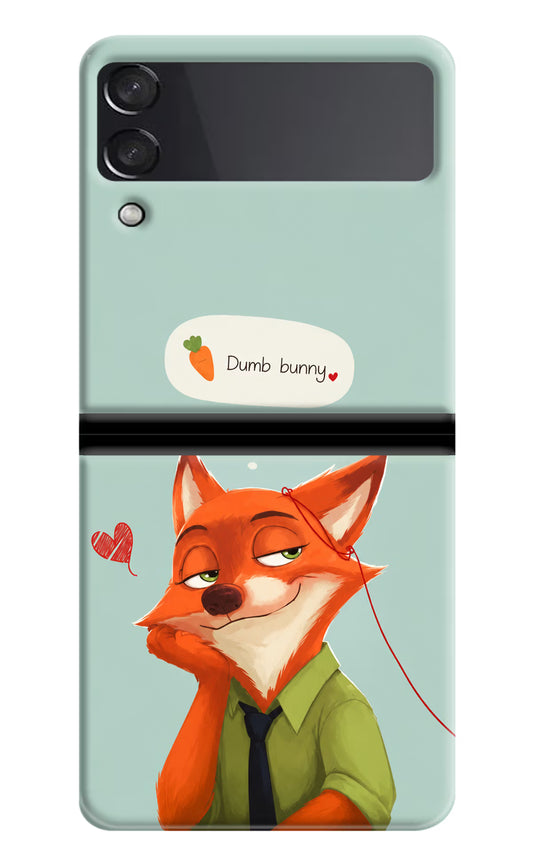 Nick Charm Samsung Galaxy Z Flip3 Hard Case Back Cover by Casekaro