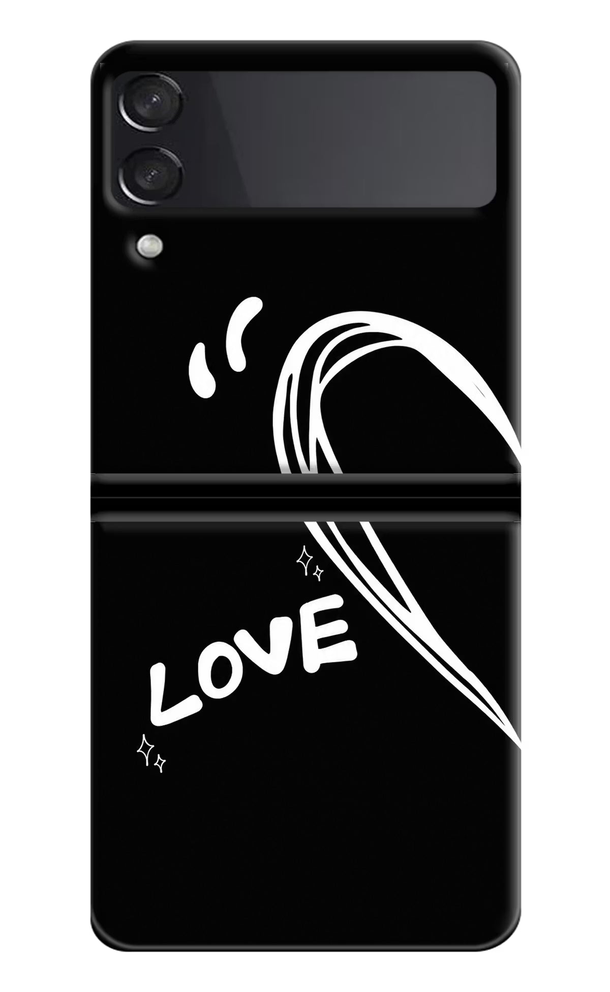 Love Line Samsung Galaxy Z Flip3 Back Cover