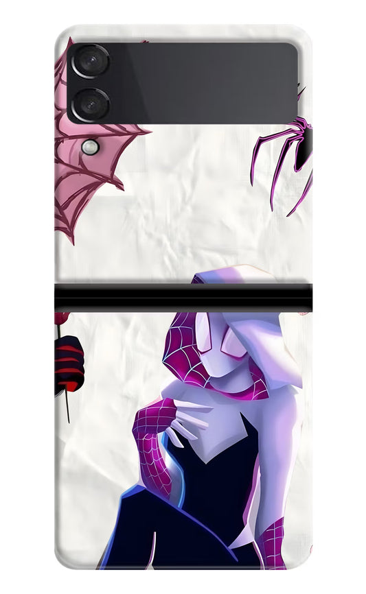 Gwen Verse Samsung Galaxy Z Flip3 Hard Case Back Cover by Casekaro