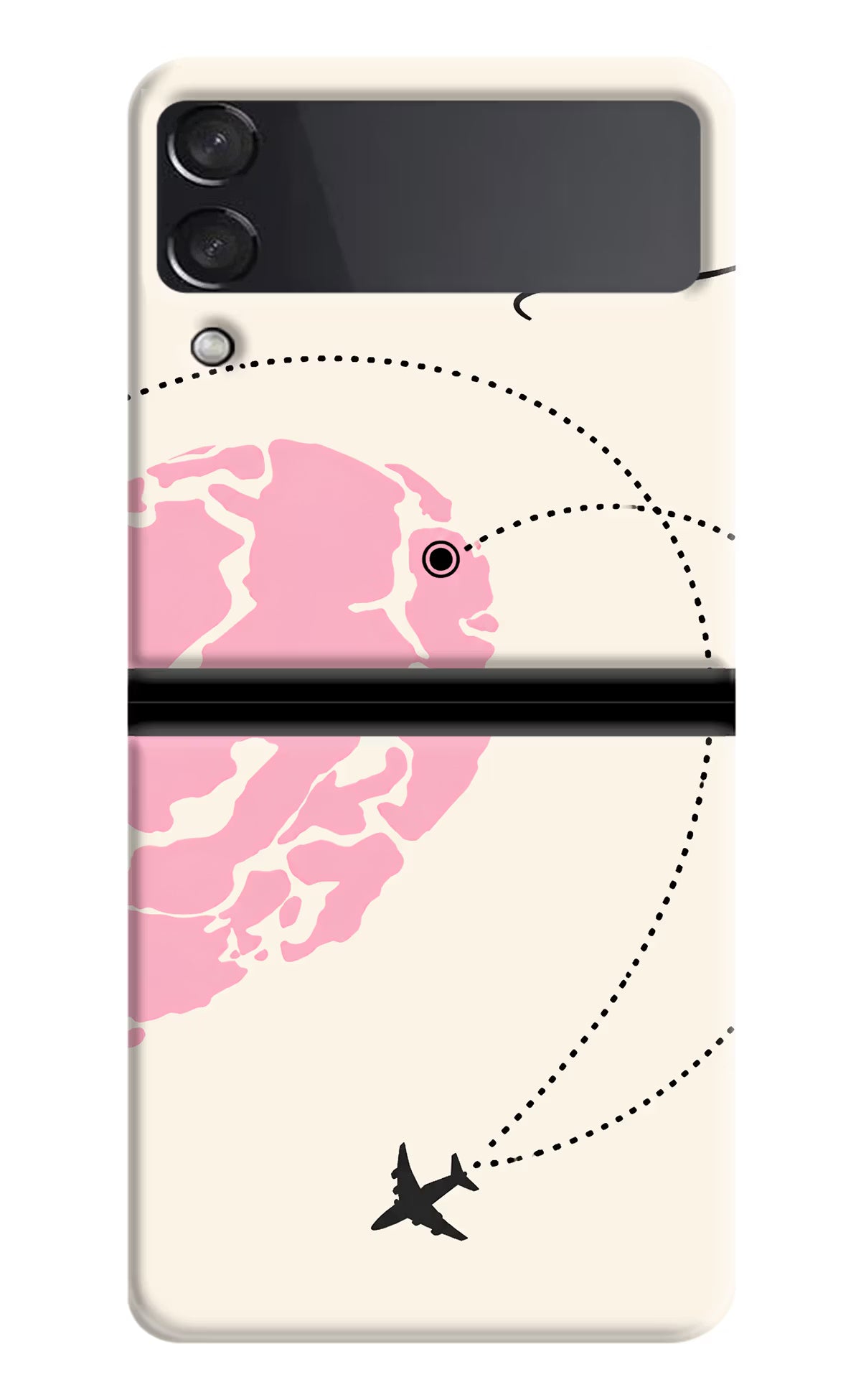 Miss Orbit Samsung Galaxy Z Flip3 Back Cover