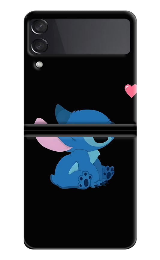 Stitch Crush Samsung Galaxy Z Flip3 Hard Case Back Cover by Casekaro