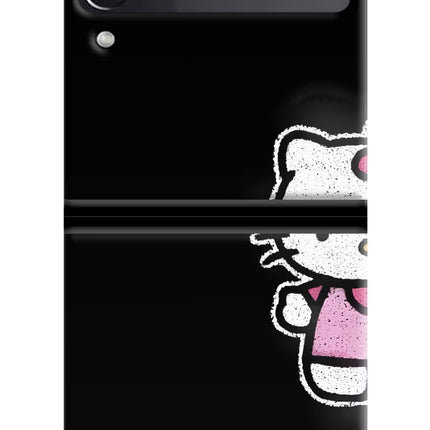 Kitty Charm Samsung Galaxy Z Flip3 Hard Case Back Cover by Casekaro