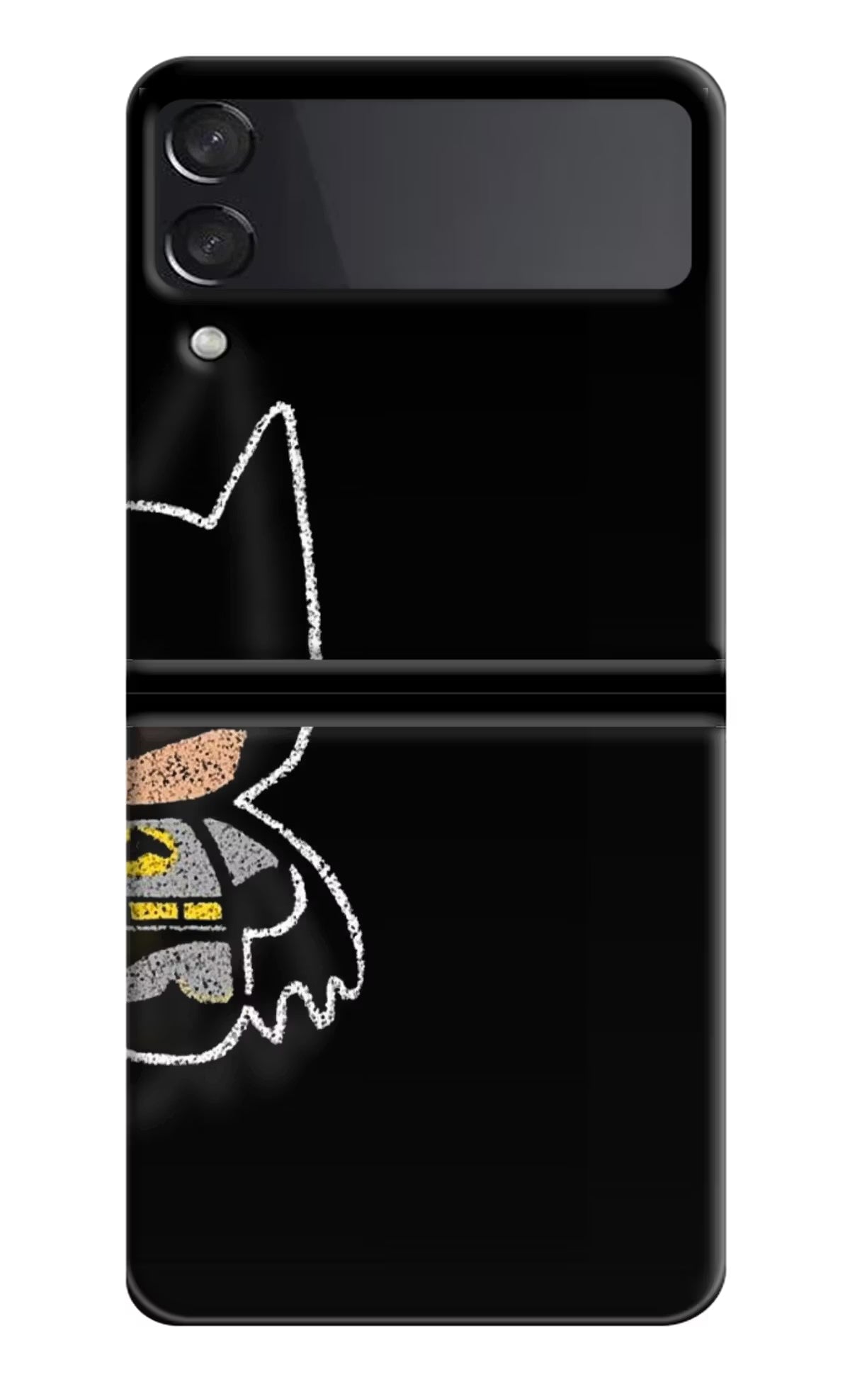 Bat Kitty Samsung Galaxy Z Flip3 Back Cover