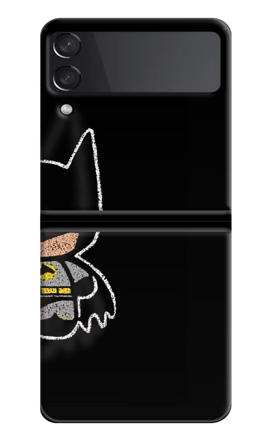 Bat Kitty Samsung Galaxy Z Flip3 Back Cover, Hard case