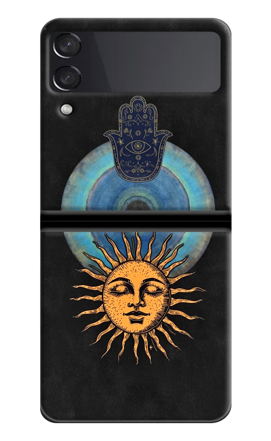 Divine Sun Samsung Galaxy Z Flip3 Back Cover, Hard case