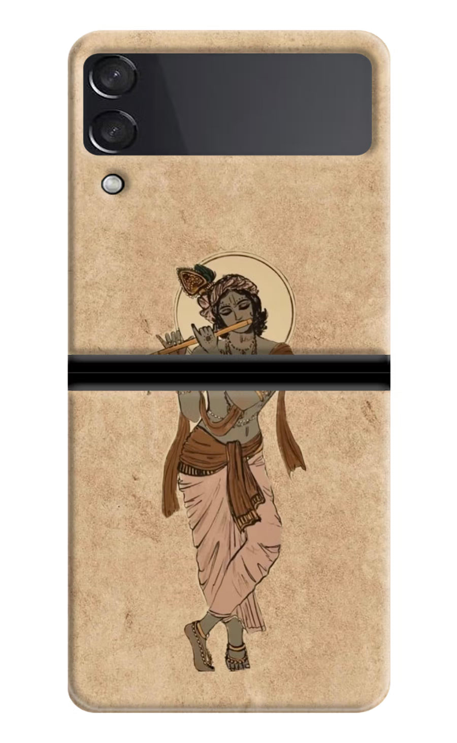 Krishna Samsung Galaxy Z Flip3 Back Cover, Hard case