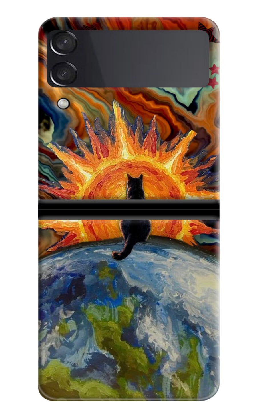 Sunrise Beyond Samsung Galaxy Z Flip3 Back Cover, Hard case