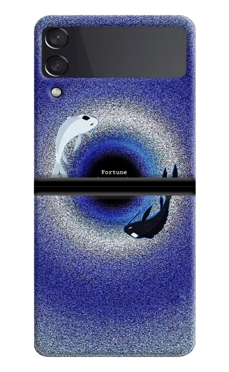 Dark Koi Samsung Galaxy Z Flip3 Back Cover, Hard case