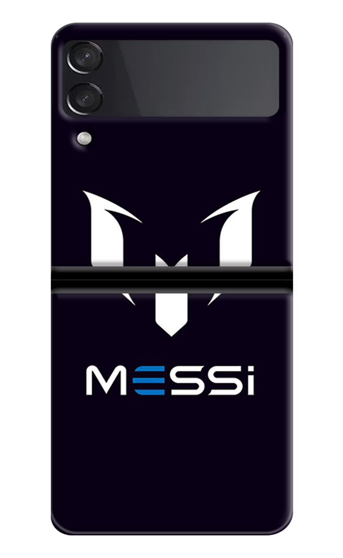 Messi Logo Samsung Galaxy Z Flip4 Hard Case Back Cover by Casekaro