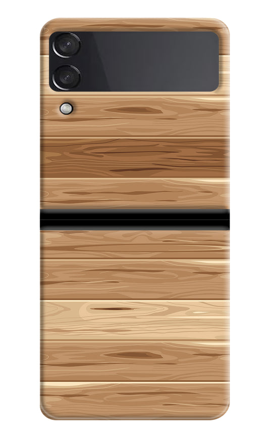 Wooden Vector Samsung Galaxy Z Flip4 Back Cover