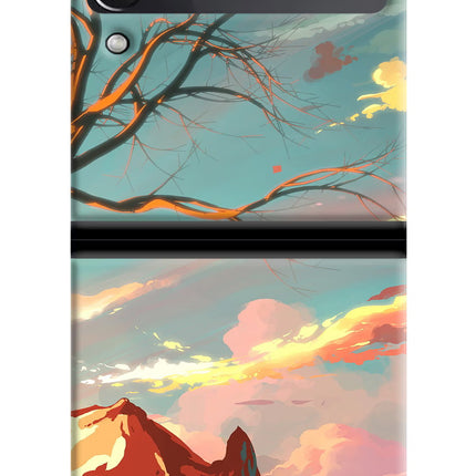 Scenery Samsung Galaxy Z Flip4 Hard Case Back Cover by Casekaro