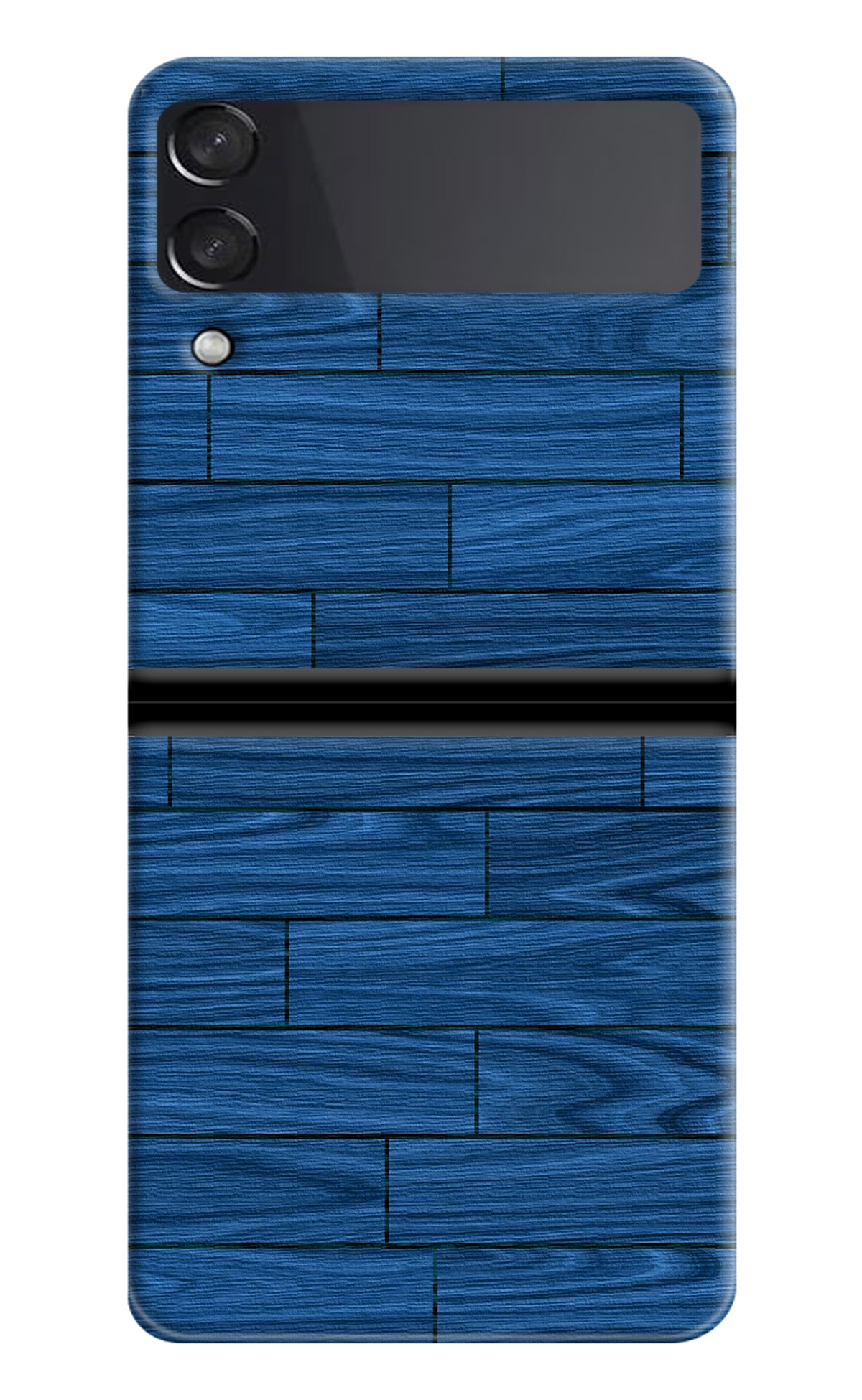 Wooden Texture Samsung Galaxy Z Flip4 Back Cover