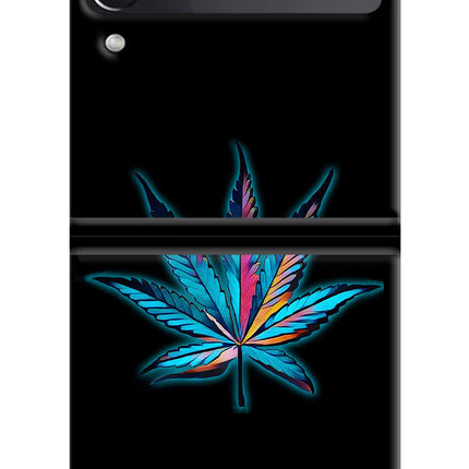Weed Samsung Galaxy Z Flip4 Hard Case Back Cover by Casekaro