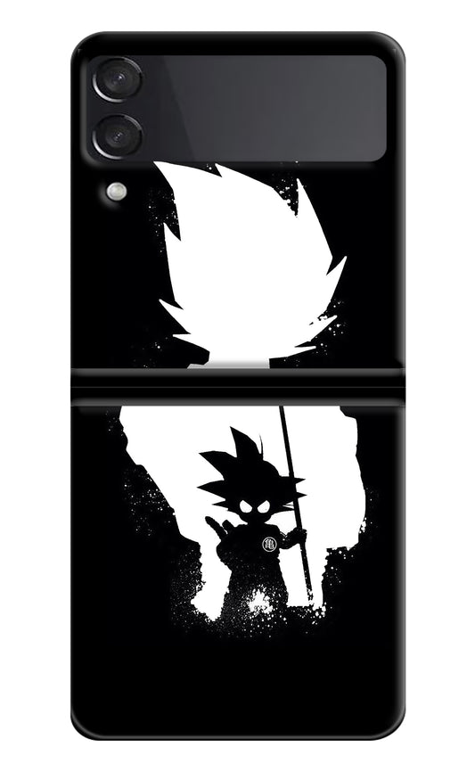 Goku Shadow Samsung Galaxy Z Flip4 Back Cover