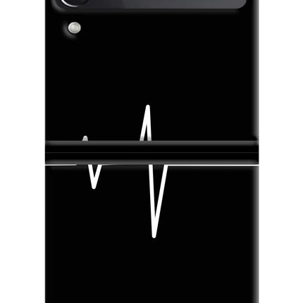 Heart Beats Samsung Galaxy Z Flip4 Hard Case Back Cover by Casekaro