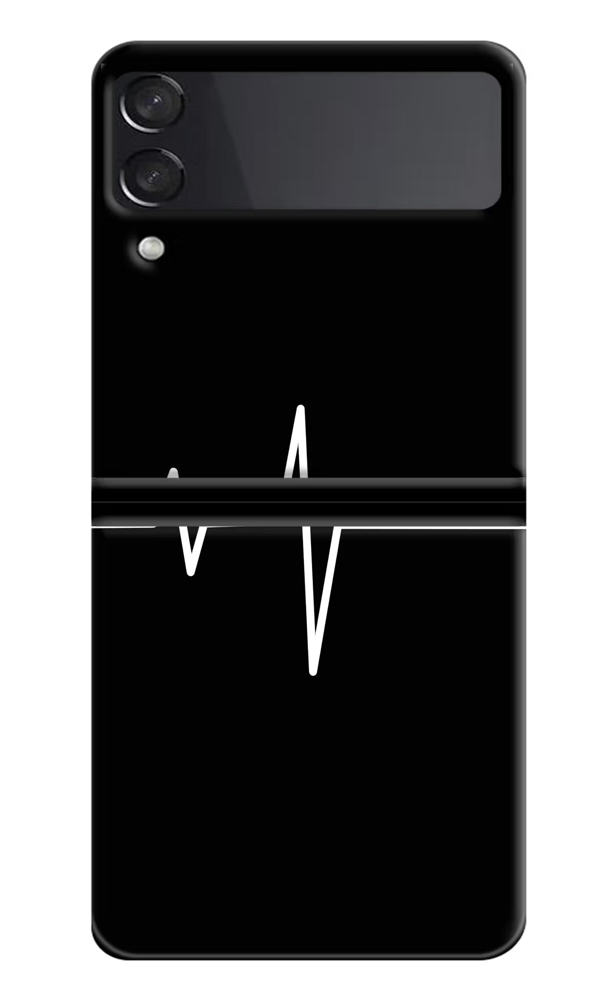 Heart Beats Samsung Galaxy Z Flip4 Hard Case Back Cover by Casekaro