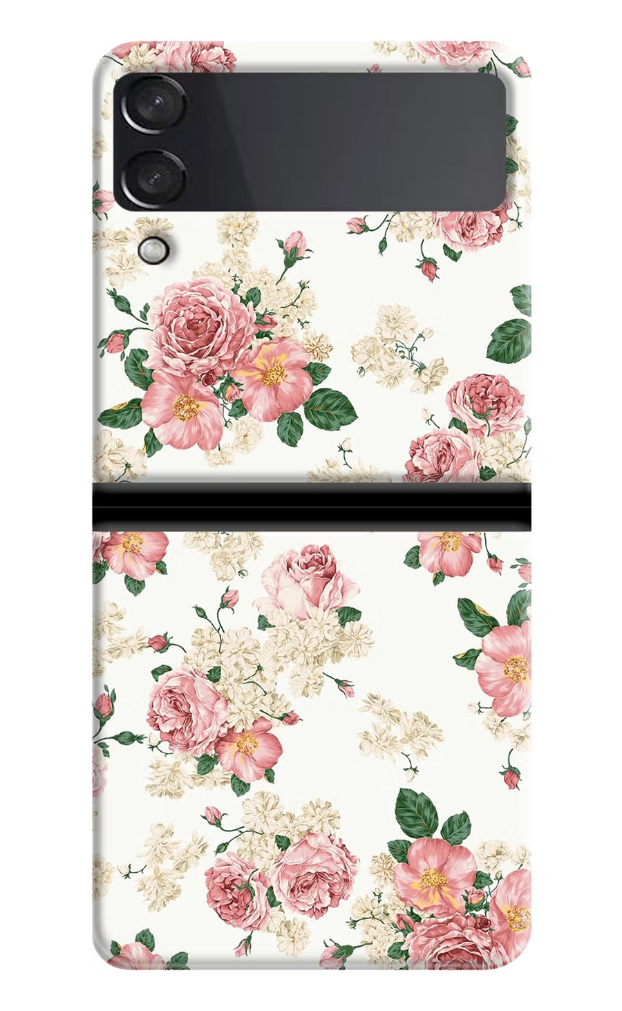 Flowers Samsung Galaxy Z Flip4 Back Cover, Hard case