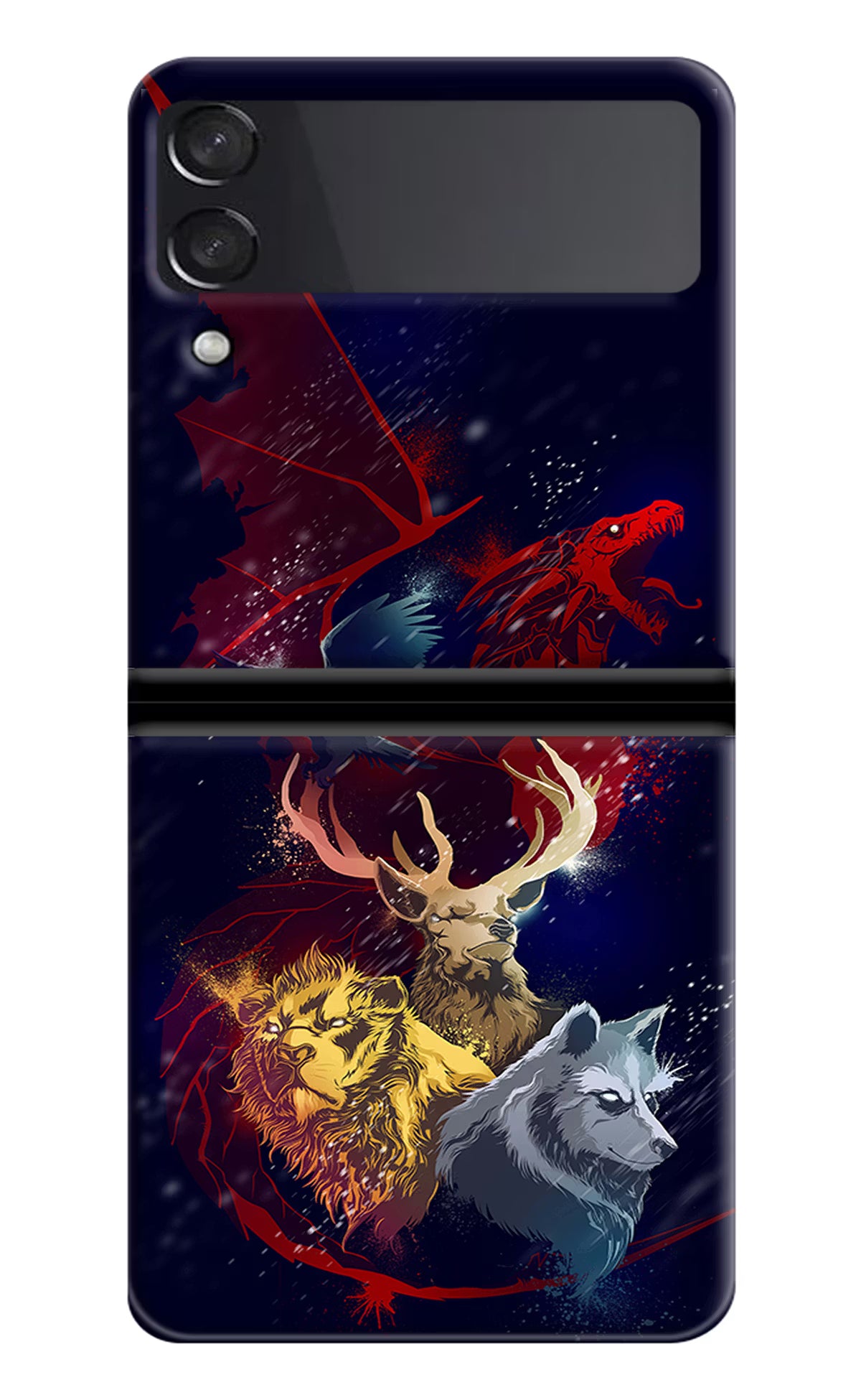 Game Of Thrones Samsung Galaxy Z Flip4 Hard Case Back Cover by Casekaro