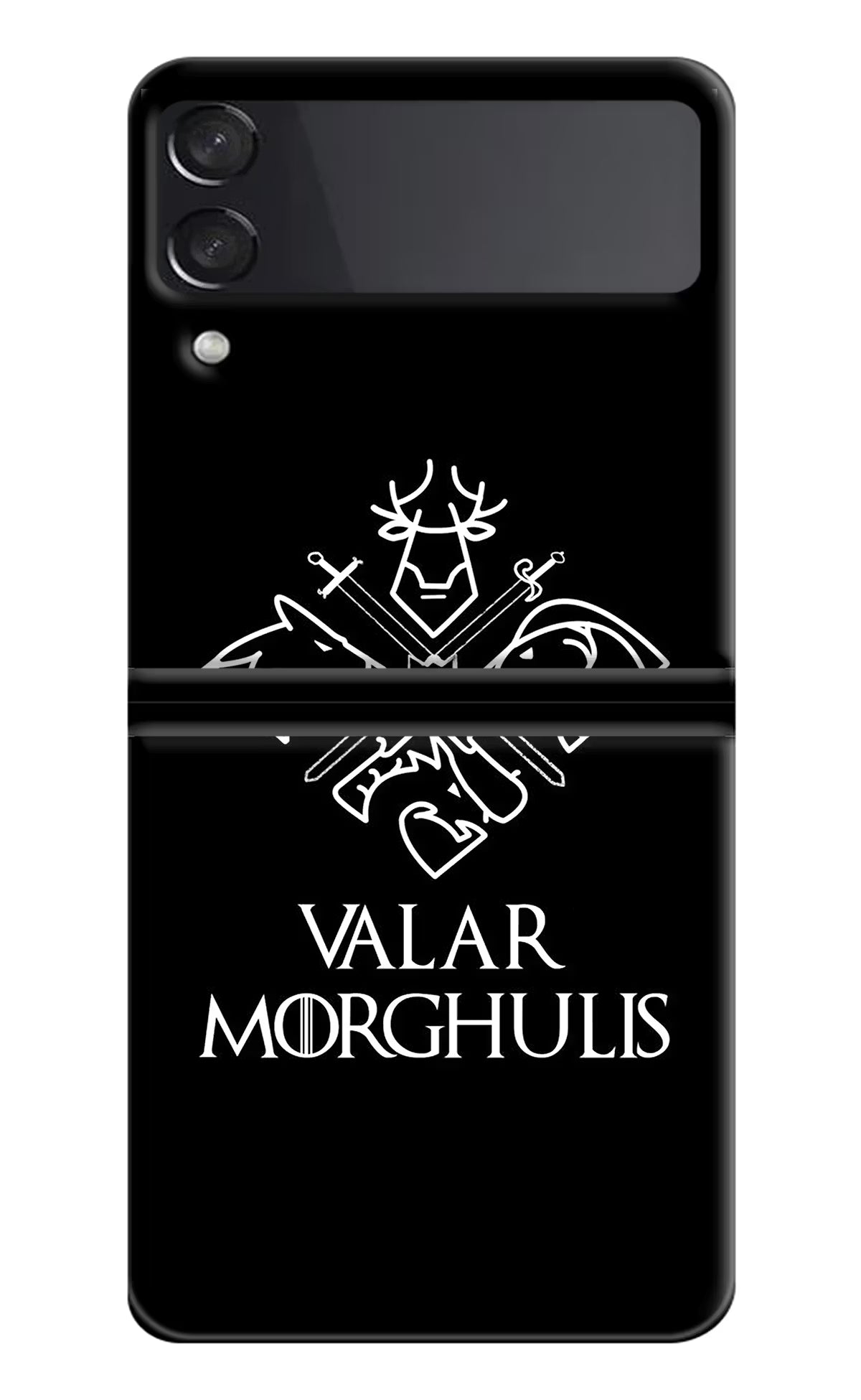 Valar Morghulis | Game Of Thrones Samsung Galaxy Z Flip4 Hard Case Back Cover by Casekaro