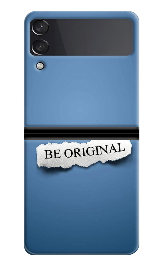 Be Original Samsung Galaxy Z Flip4 Back Cover