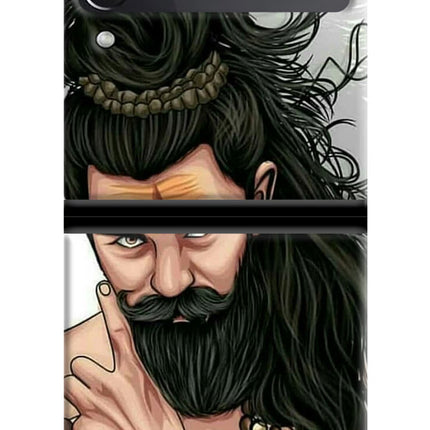 Mahadev Samsung Galaxy Z Flip4 Hard Case Back Cover by Casekaro