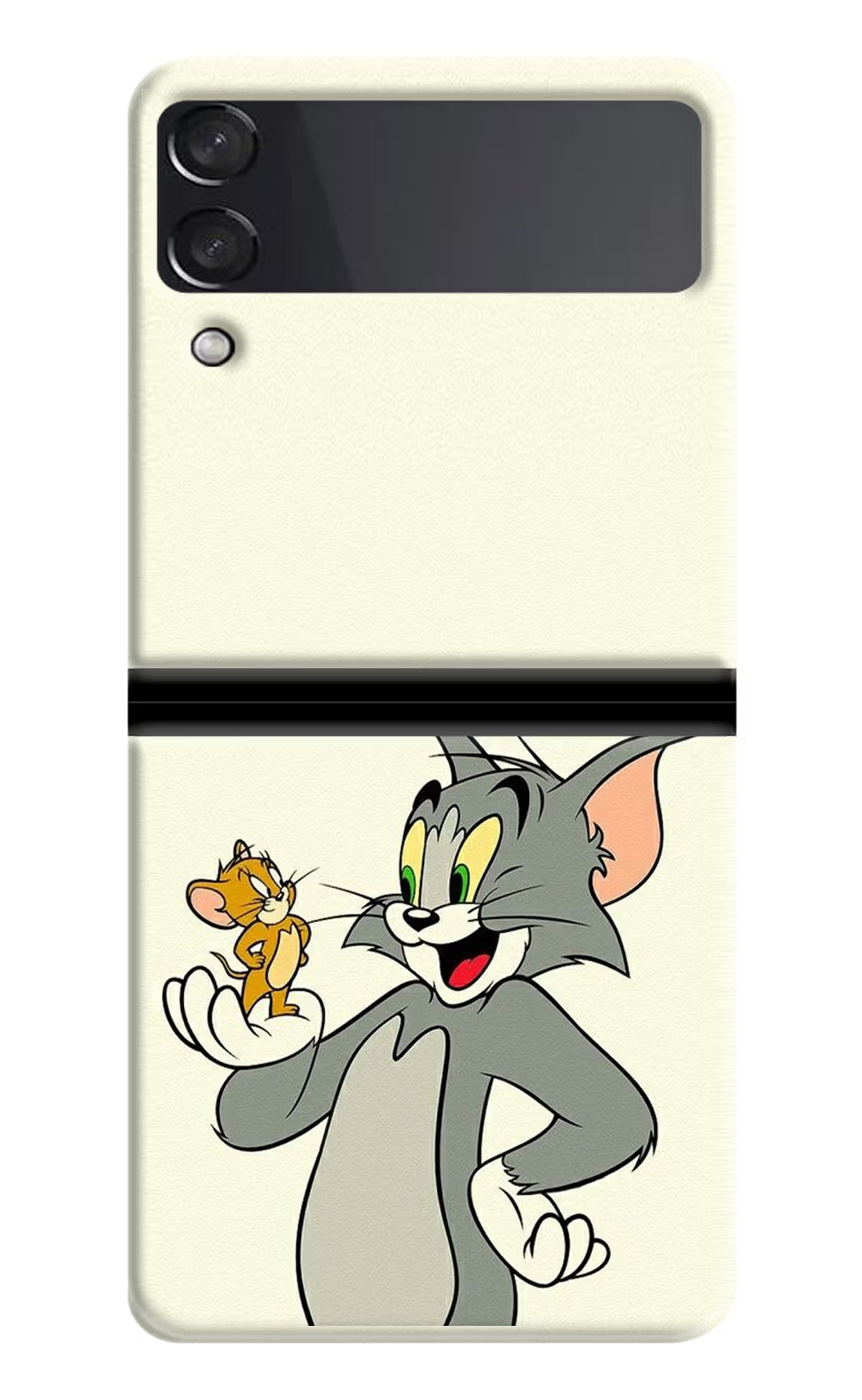 Tom & Jerry Samsung Galaxy Z Flip4 Hard Case Back Cover by Casekaro