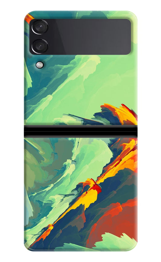 Paint Art Samsung Galaxy Z Flip4 Hard Case Back Cover by Casekaro