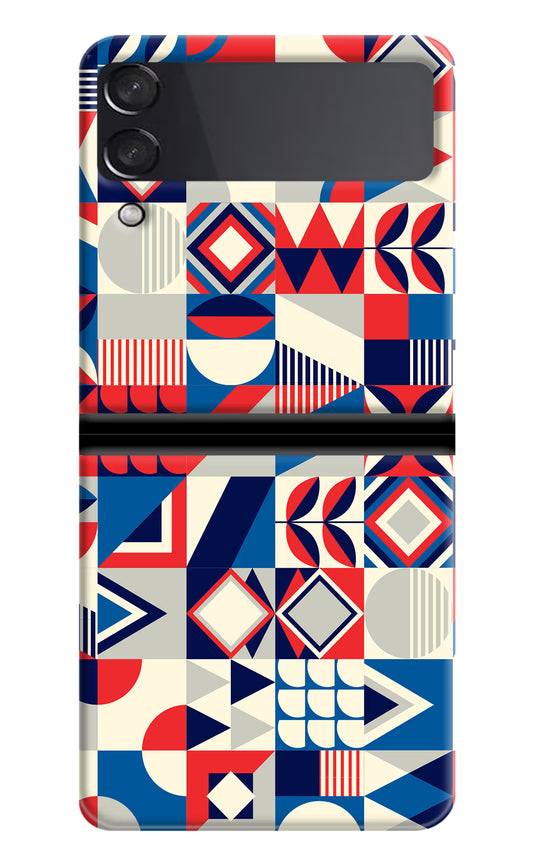 Colorful Pattern Samsung Galaxy Z Flip4 Hard Case Back Cover by Casekaro