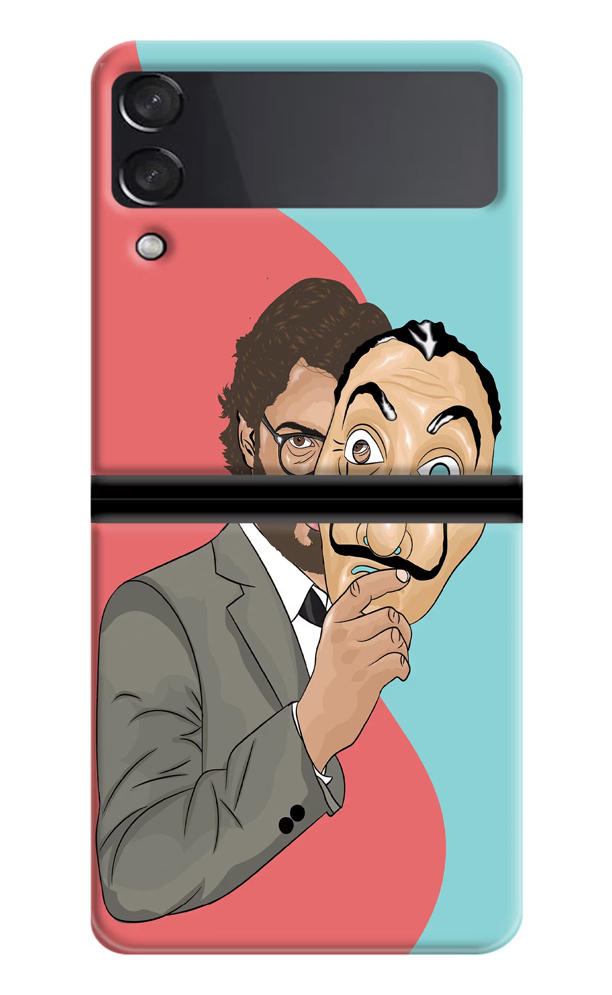 Professor Samsung Galaxy Z Flip4 Hard Case Back Cover by Casekaro