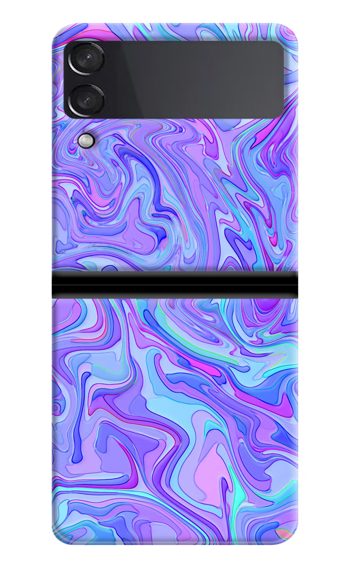 Glitter Samsung Galaxy Z Flip4 Hard Case Back Cover by Casekaro