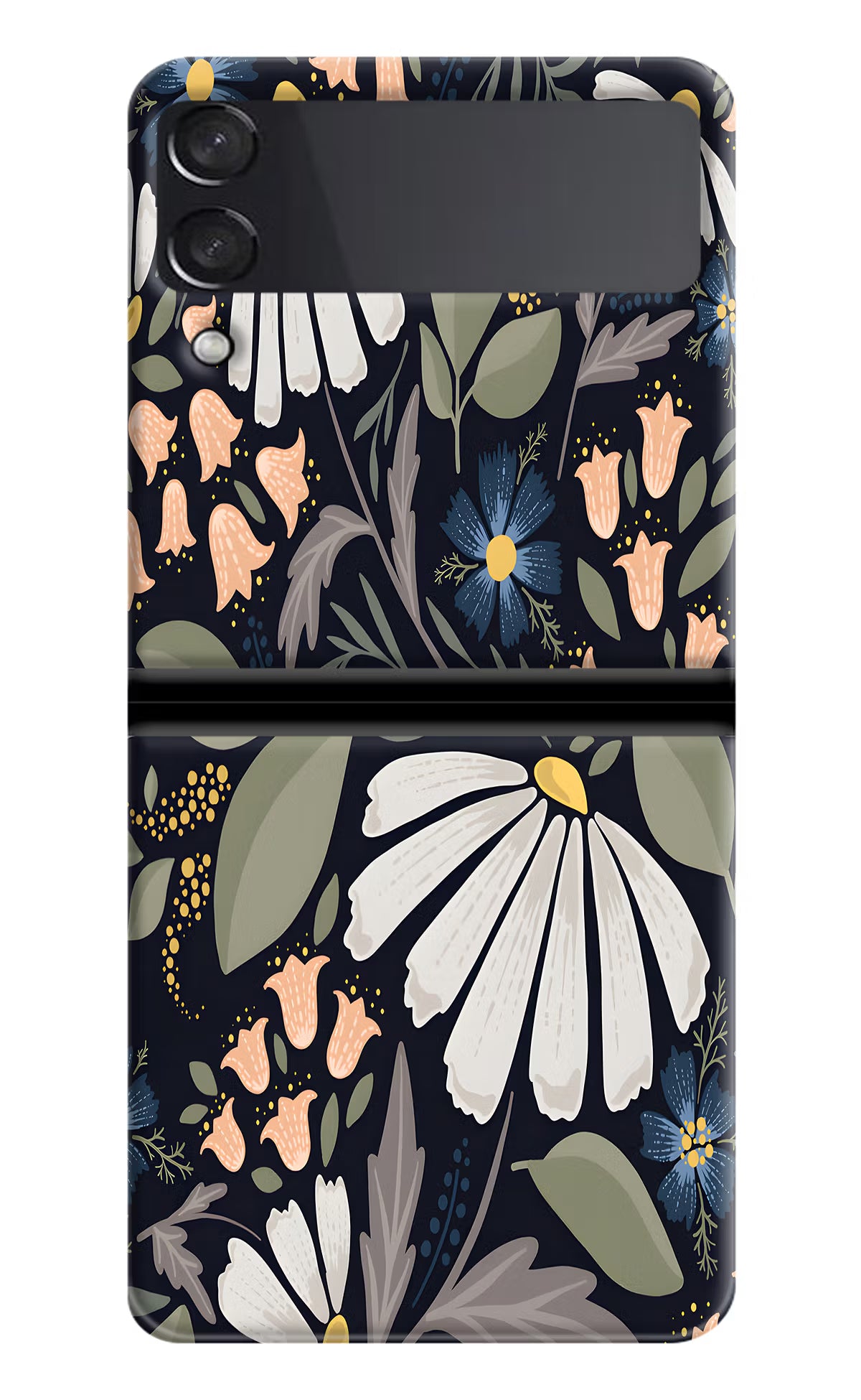 Flowers Art Samsung Galaxy Z Flip4 Hard Case Back Cover by Casekaro