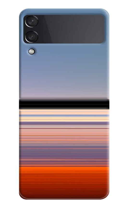 Morning Colors Samsung Galaxy Z Flip4 Hard Case Back Cover by Casekaro