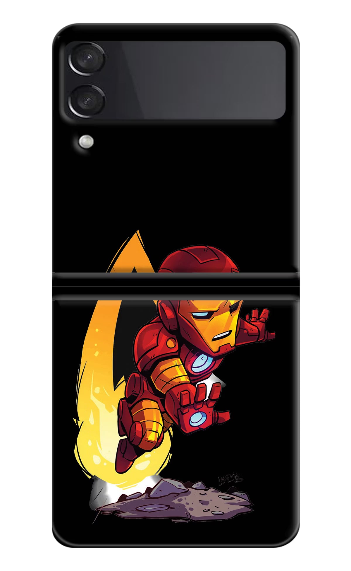 IronMan Samsung Galaxy Z Flip4 Hard Case Back Cover by Casekaro