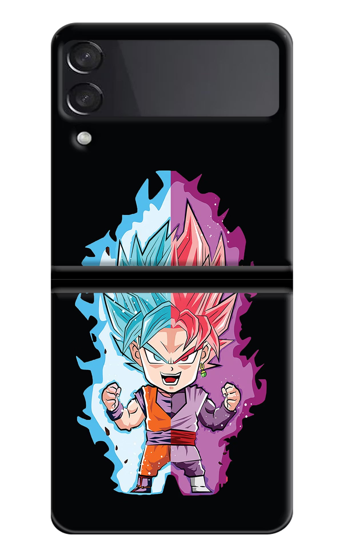 Chota Goku Samsung Galaxy Z Flip4 Hard Case Back Cover by Casekaro
