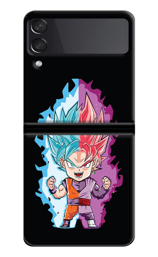 Chota Goku Samsung Galaxy Z Flip4 Hard Case Back Cover by Casekaro