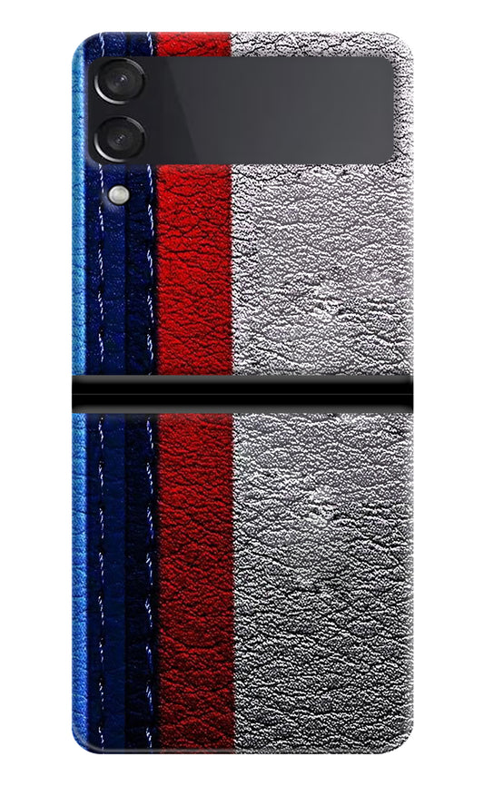 BMW Stripes Samsung Galaxy Z Flip4 Back Cover