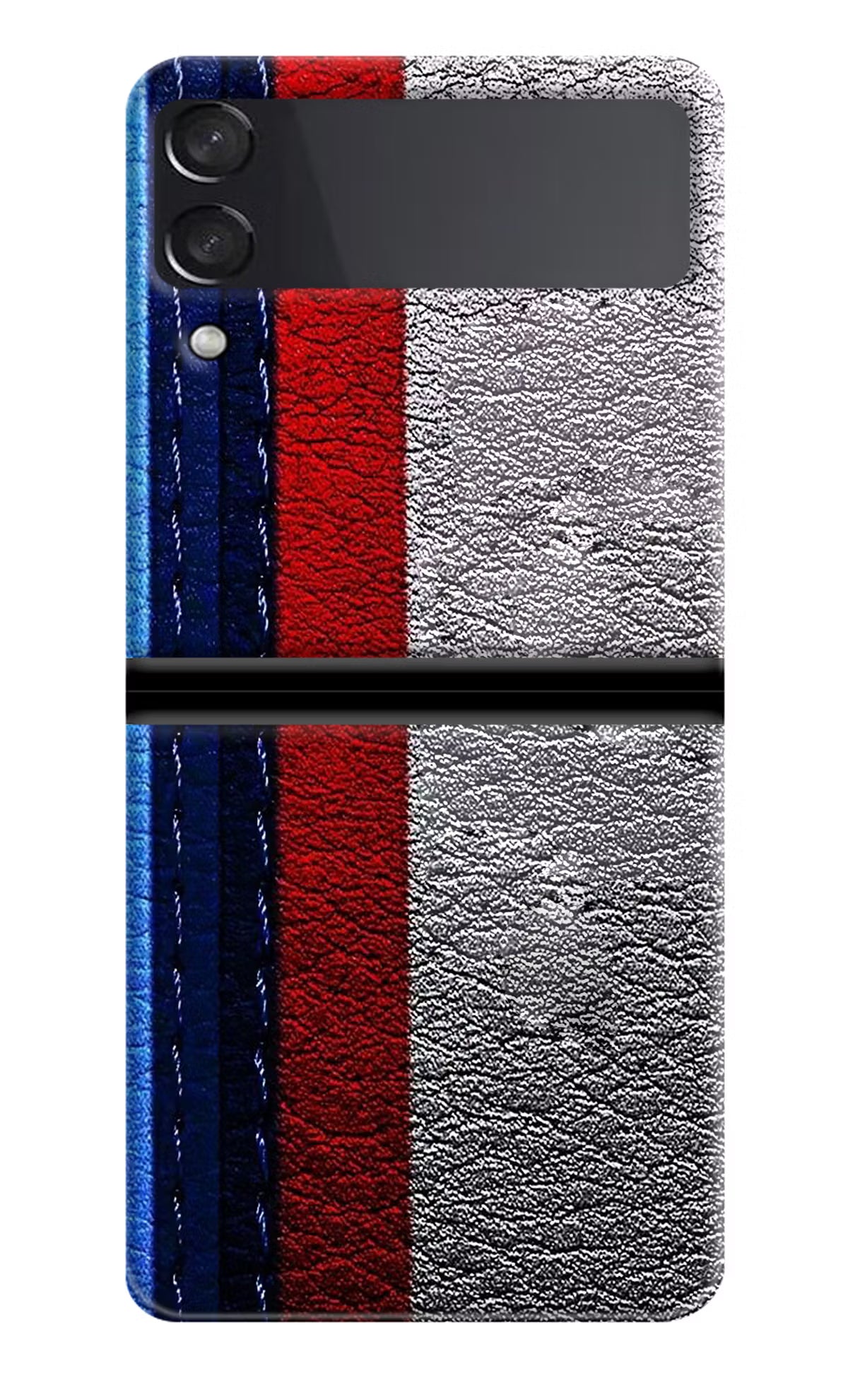 BMW Stripes Samsung Galaxy Z Flip4 Hard Case Back Cover by Casekaro