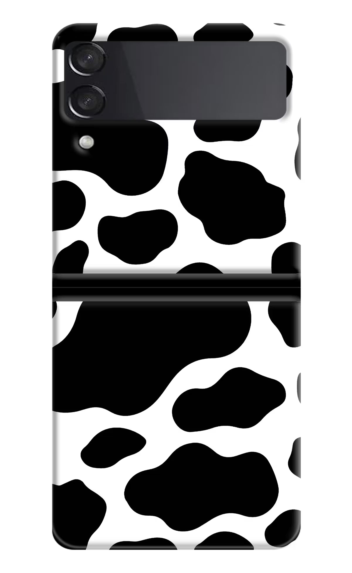 Cow Spots Samsung Galaxy Z Flip4 Hard Case Back Cover by Casekaro
