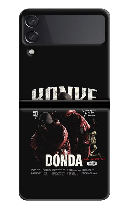 Donda Kanye West Samsung Galaxy Z Flip4 Hard Case Back Cover by Casekaro