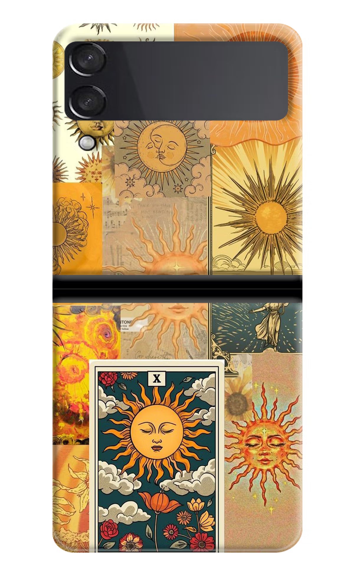 Sun Samsung Galaxy Z Flip4 Hard Case Back Cover by Casekaro