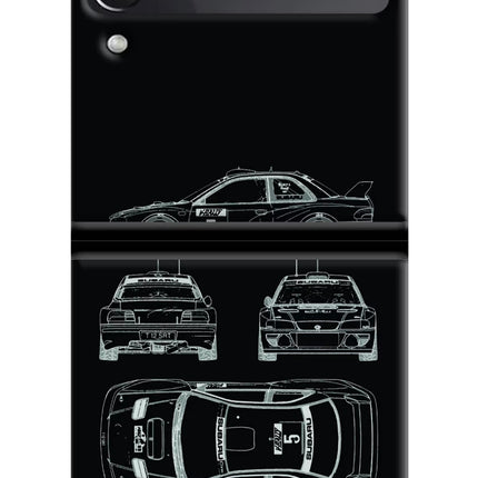 WRC'99 Samsung Galaxy Z Flip4 Hard Case Back Cover by Casekaro