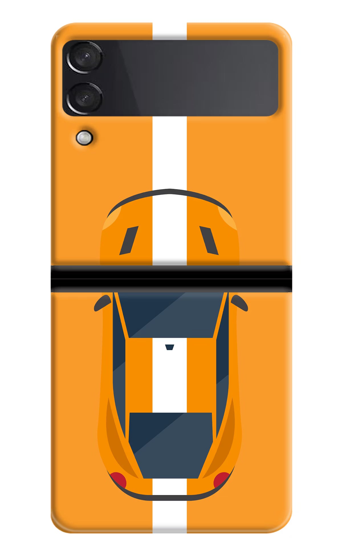 Highway Pursuit Samsung Galaxy Z Flip4 Hard Case Back Cover by Casekaro