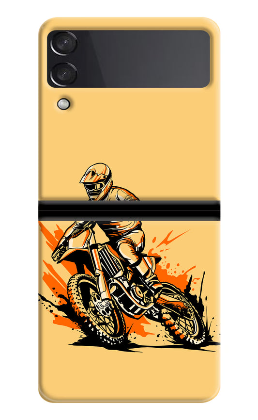 Off-Road Fury Samsung Galaxy Z Flip4 Hard Case Back Cover by Casekaro
