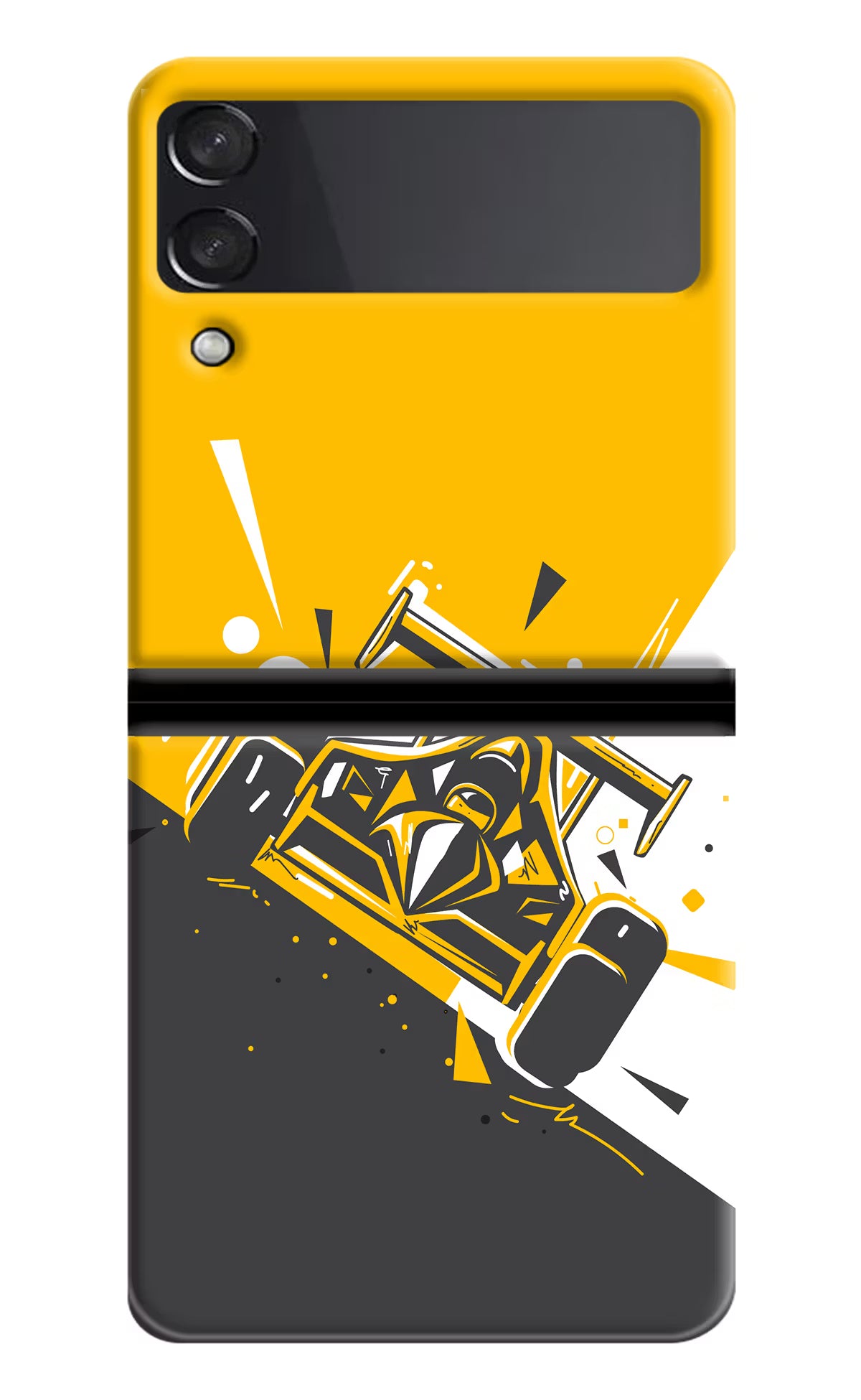 Track King Samsung Galaxy Z Flip4 Hard Case Back Cover by Casekaro
