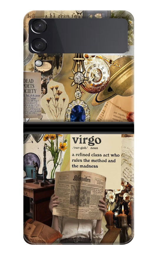 Virgo Zodiac Samsung Galaxy Z Flip4 Back Cover